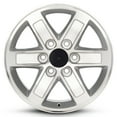 thumbnail image 1 of For 2007-2013 GMC Sierra 1500 17 Inch Machined Face Silver Rim - OE Direct Replacement - Road Ready Car Wheel, 1 of 10