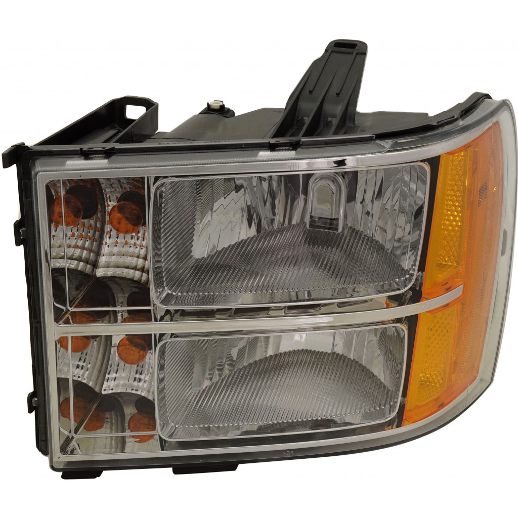 For 2007-2013 GMC Sierra 1500 Headlight Driver Side Replacement For GM2502283 | 25799193