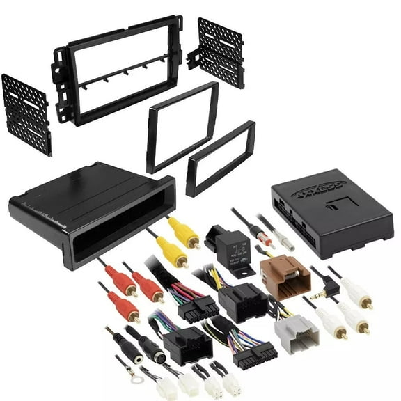 For 2007-2013 GMC Sierra Stereo Install Retains Chimes, OnStar, SWC & Kit