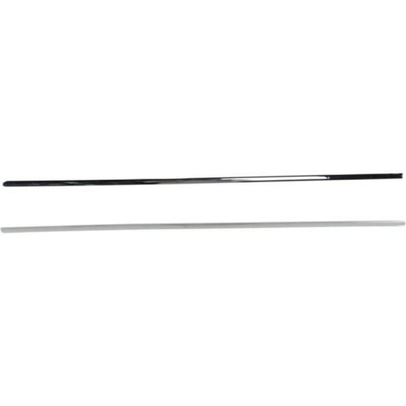 For 2007-2013 Mercedes-Benz Door Moldings Mouldings Trim Set of 2 Rear Side Pair