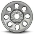 thumbnail image 1 of For 2007-2014 Cadillac Escalade 17 Inch Painted Silver Rim - OE Direct Replacement - Road Ready Car Wheel, 1 of 10