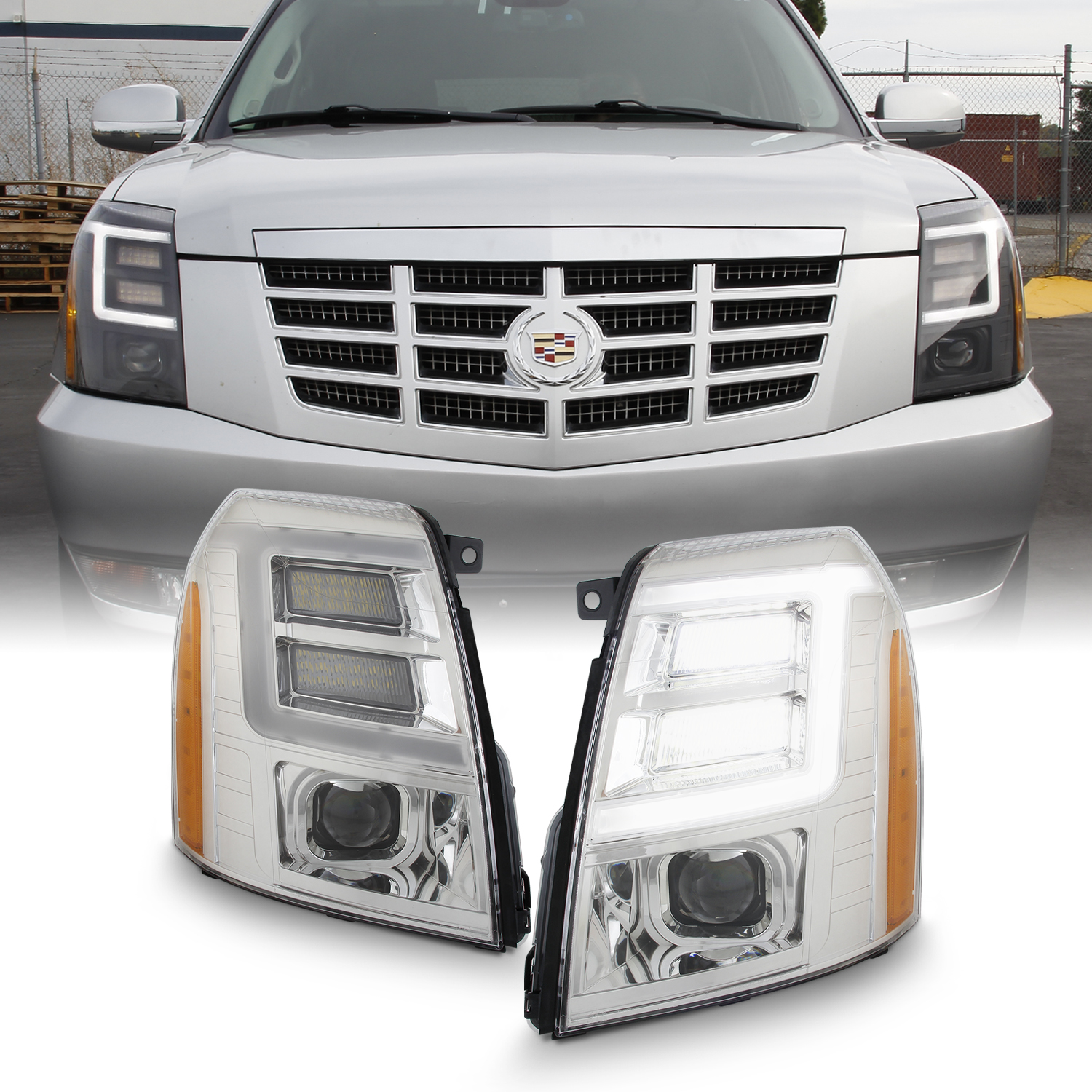 Rear Mounted Universal Projector Reverse Light Kit, 110Ws Xenon Super