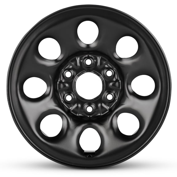 For 2007-2014 Chevrolet Suburban 17 Inch Painted Black Rim - OE Direct Replacement - Road Ready Car Wheel