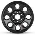 thumbnail image 1 of For 2007-2014 Chevrolet Tahoe 17 Inch Painted Black Rim - OE Direct Replacement - Road Ready Car Wheel, 1 of 9