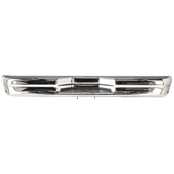 For 2007-2014 E-350 Super Duty Step Bumper Rear Chrome Steel