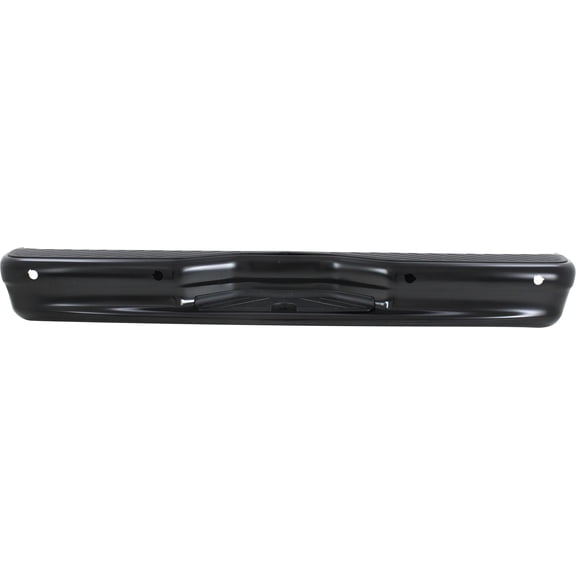 For 2007-2014 ECONOLINE VAN Rear Step Bumper Black Steel