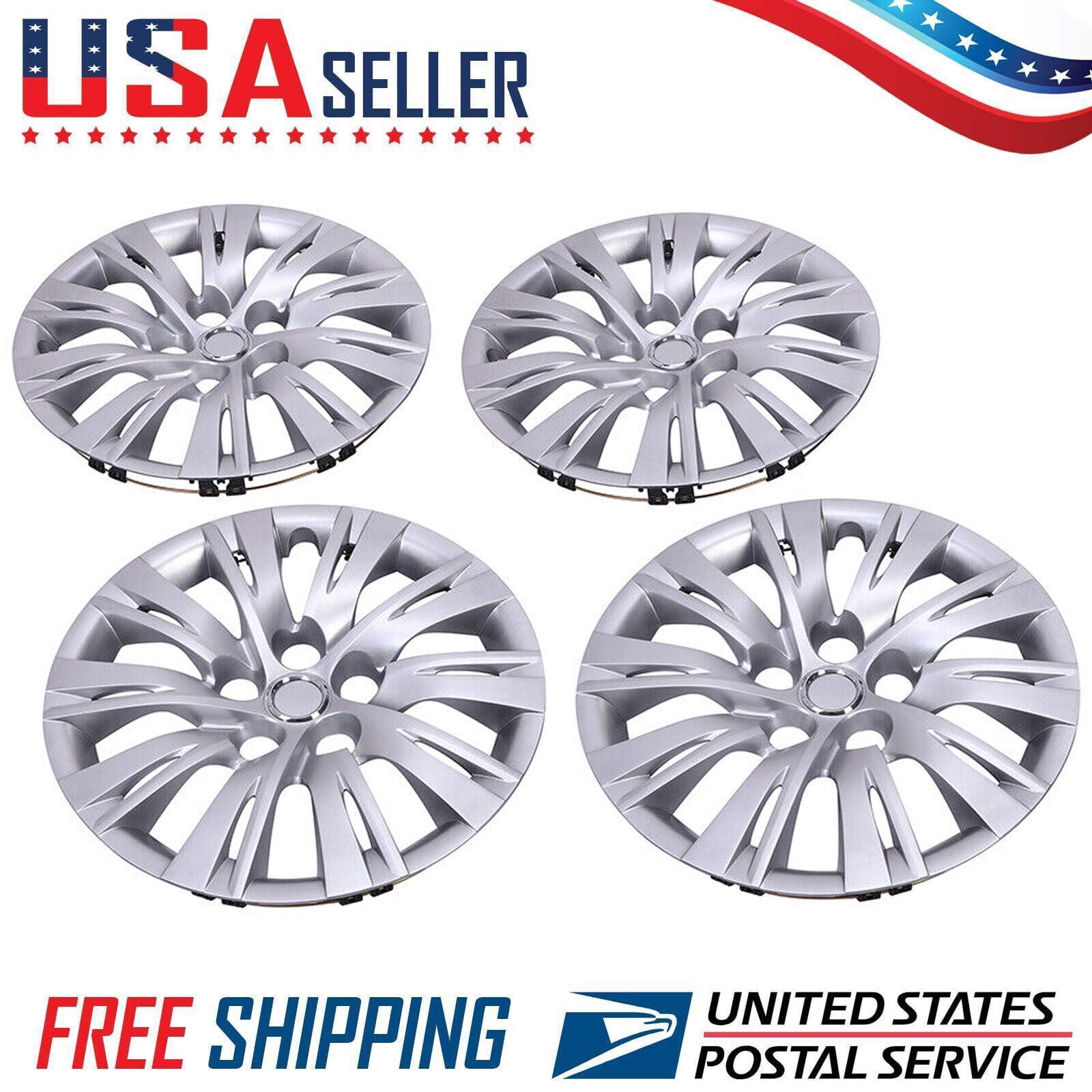 For 20072016 Toyota Camry 16 inch Wheel Covers Hub Caps Full Hubs Fit