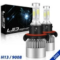 thumbnail image 1 of For 2007-2017 Jeep Patriot LED Headlight Bulbs High and Low Beam 6000K White, 1 of 6