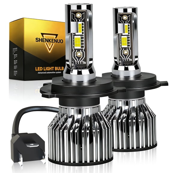 For 2007-2019 Nissan Versa LED Headlight Bulbs 9003/H4 High/Low Beam 6000K White 2pack