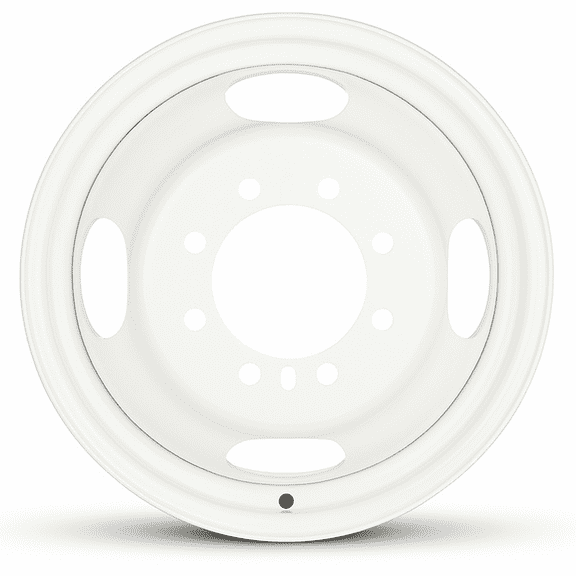 For 2007-2025 Ford E-350 DRW 16 Inch Powder-Coated White Steel - Genuine OEM Rim - Road Ready Van Wheel