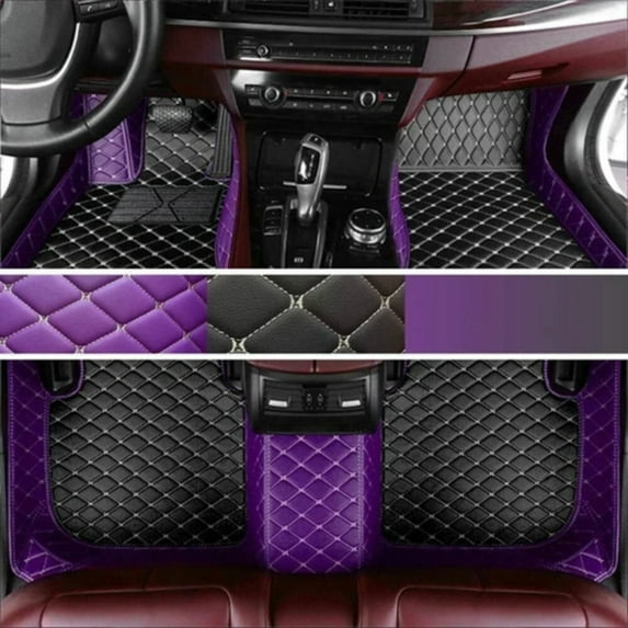 For 2007-2026 Honda CRV CR-V Car Floor Mats Liners Set Leather All Surround