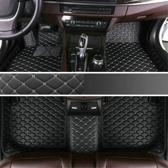 For 2007-2026 Honda CRV CR-V Car Floor Mats Liners Set Leather All Surround