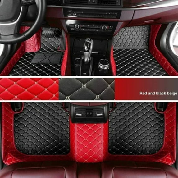 For 2007-2026 Honda CRV CR-V Car Floor Mats Liners Set Leather All Surround