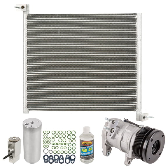 For 2007 Dodge Durango 5.7L Hemi V8 A/C Kit w/ AC Compressor Condenser Drier - BuyAutoParts