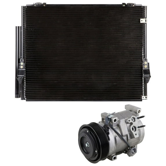 For 2007 Toyota Tundra 4.7L OEM AC Compressor w/ A/C Condenser & Drier - BuyAutoParts