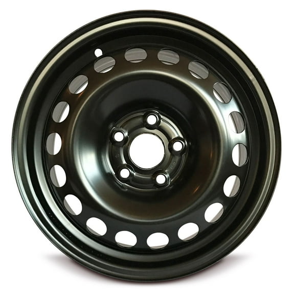 New 15" Steel Wheel Rim for 06-14 Volkswagen Golf 15x6 inch Black 5 Lug