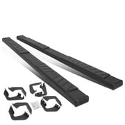 For 2007 to 2021 Toyota Tundra Double Cab Pair 4.5" Flat Side Step Nerf Bar Running Boards