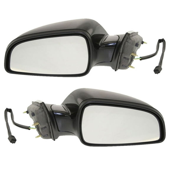 For 2008 2009 2010 2011 2012 Chevy Malibu Door Mirror Pair Driver and Passenger Side Unpainted Power Non-Heated GM1320342