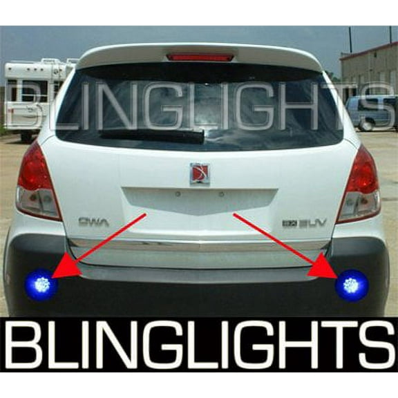 For 2008 2009 2010 Saturn Vue Rear Bumper LED Lamps Back-Up Accent Driving Lights Kit