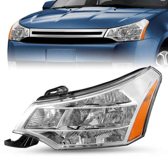 For 2008-2011 Ford Focus Driver Left Side Headlight Assembly