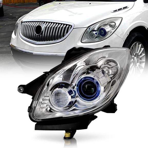 For 2008-2012 Buick Enclave HID/Xenon non AFS Projector Headlight Driver Side