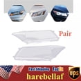 thumbnail image 1 of For 2008-2012 Honda Accord Left & Right Headlight Cover Pair Headlamp Lens Lense Easy to Clean Clear PC Material, 1 of 15