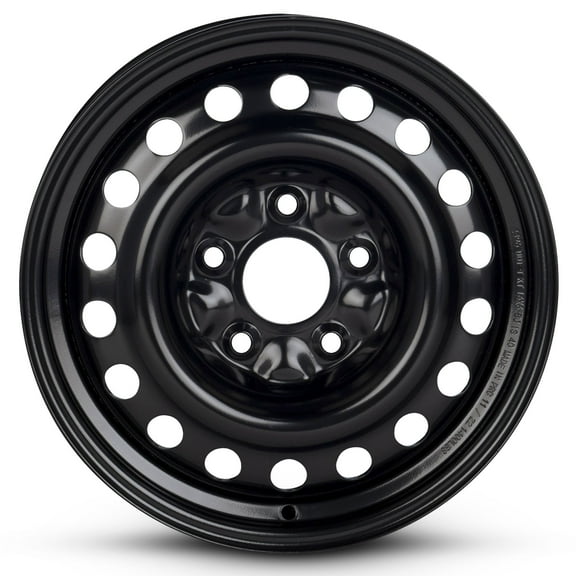 For 2012-2015 Dodge Ram C/V Tradesman 16 Inch Painted Black Rim - OE Direct Replacement - Road Ready Car Wheel