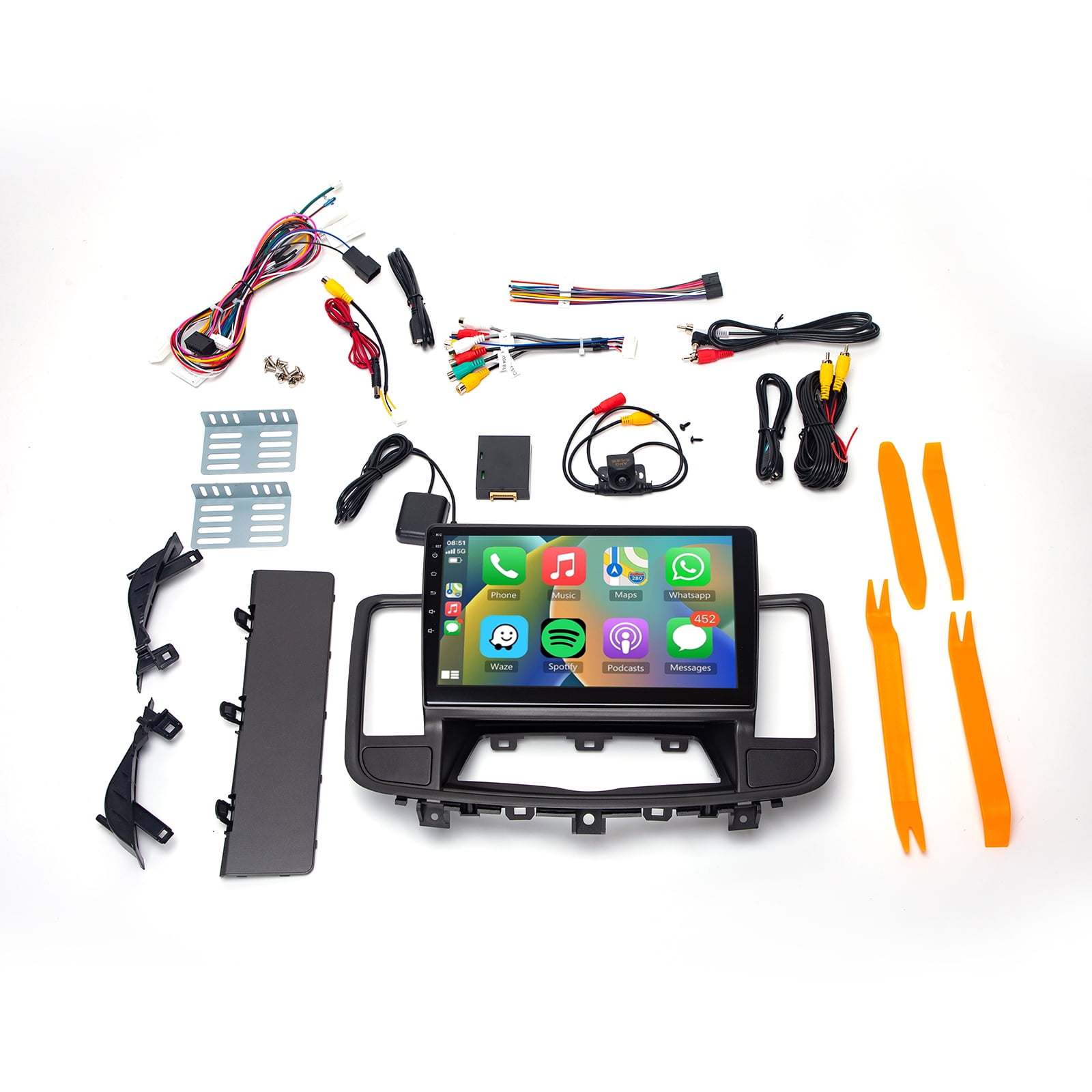 For 2008-2013 Nissan Maxima CarPlay 10" Android 13 Car Radio GPS Navi WIFI Bluetooth Stereo 2+32GB