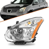 For 2008-2013 Nissan Rogue Halogen Left Driver/Right Passenger Side Headlight Assembly Headlamp
