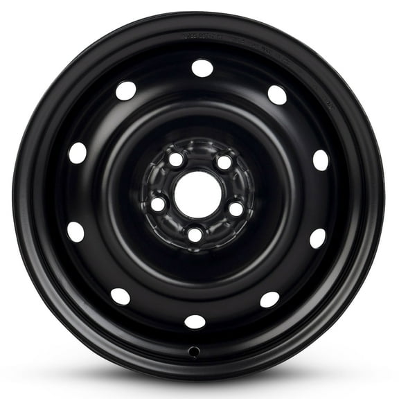 For 2008-2013 Subaru Forester 16 Inch Painted Black Rim - OE Direct Replacement - Road Ready Car Wheel