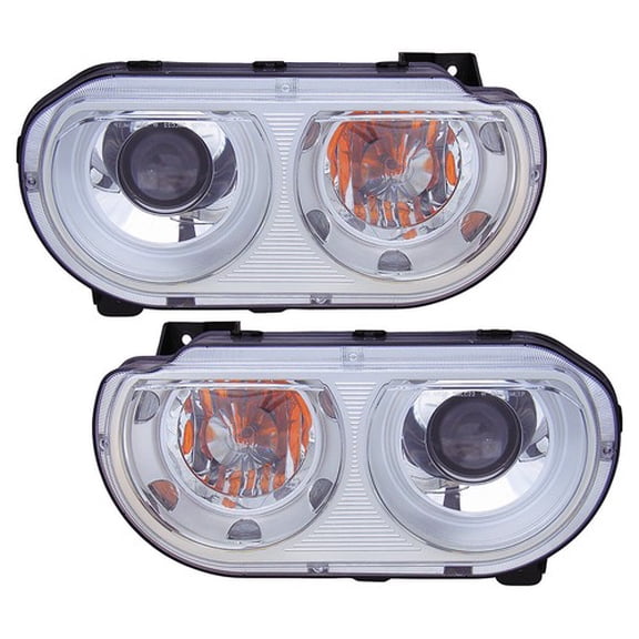 For 2008-2014 Dodge Challenger Headlight HID Set Driver and Passenger Side