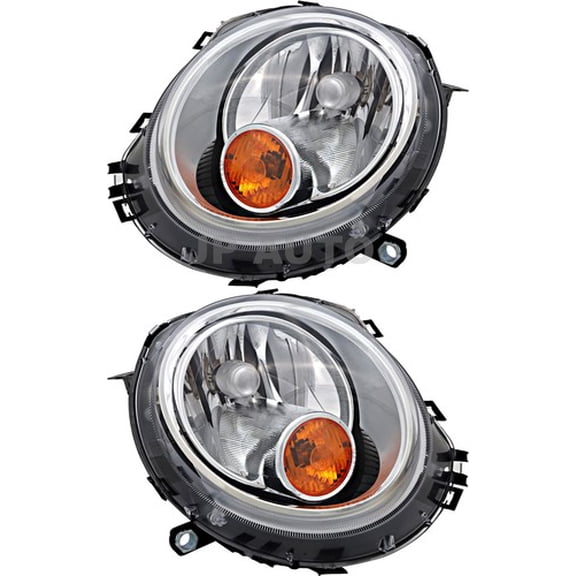 For 2008-2014 Mini Cooper Clubman Headlight Halogen Set Pair