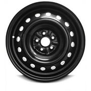Wheel Rim for 2008-2014 Scion XD 16 in Black Steel Rim Direct Fit