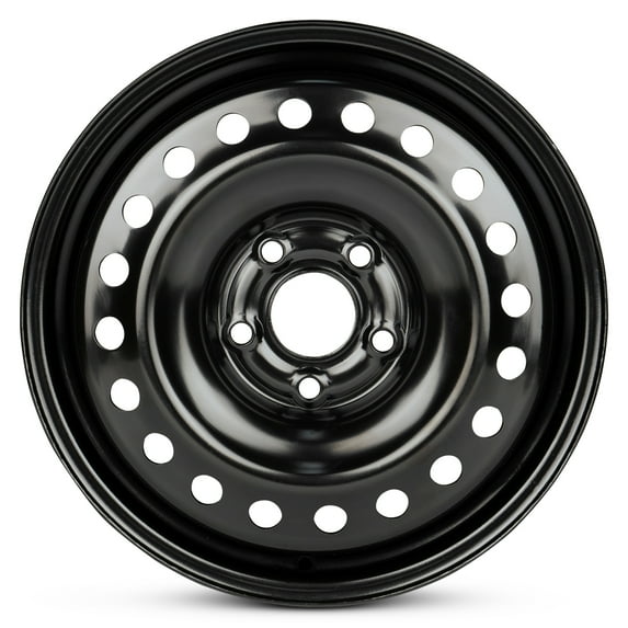 For 2008-2015 Nissan Rouge 16 Inch Painted Black Rim - OE Direct Replacement - Road Ready Car Wheel