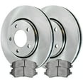 thumbnail image 1 of For 2008-2016 Dodge Grand Caravan Town & Country Front Rotors and Ceramic Pads, 1 of 3