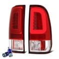 thumbnail image 1 of [For 2008-2016 Ford Superduty F-250 F-350 F-450 Pickup Truck] VIPMOTOZ Premium OLED Neon Tube Tail Light Lamp, 1 of 8
