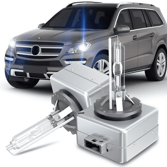 For 2008-2016 Mercedes-Benz GL Headlight Bulb D1S Bi-Xenon High Low Beam Lamp Replace Kit