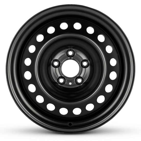 For 2008-2024 Nissan Maxima 17 Inch Painted Black Steel - New OEM Rim - Road Ready Car Wheel