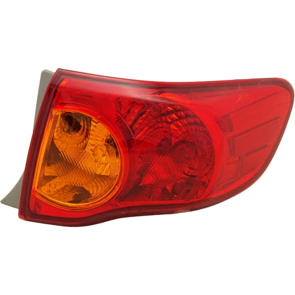 ACANII - For 2009-2010 Toyota Corolla Black LED Tail Lights w/LED Signal Lamps 4 Piece Replacement Driver & Passenger : Buy Online at Best Price in KSA - Souq is now