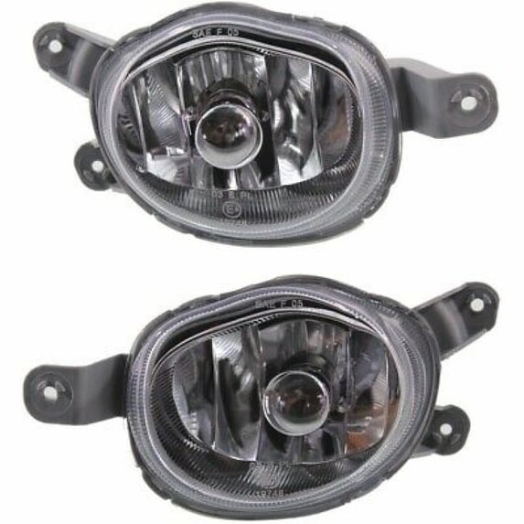 For 2009-2011 Chevy Aveo5 Fog Light Driver and Passenger Side Pair w/ Bulbs GM2592298 GM2593298 | 96650792 96650793 for Hatchback
