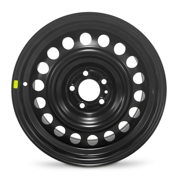 For 2009-2012 Jeep Liberty 17 Inch Powder-Coated Black Steel - Genuine OEM Rim - Road Ready SUV Wheel