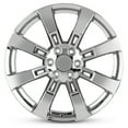 thumbnail image 1 of For 2009-2013 Chevrolet Silverado 1500 22 Inch Chrome Chrome Rim - OE Direct Replacement - Road Ready Car Wheel, 1 of 11