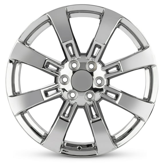 For 2009-2013 Chevrolet Silverado 1500 22 Inch Chrome Chrome Rim - OE Direct Replacement - Road Ready Car Wheel