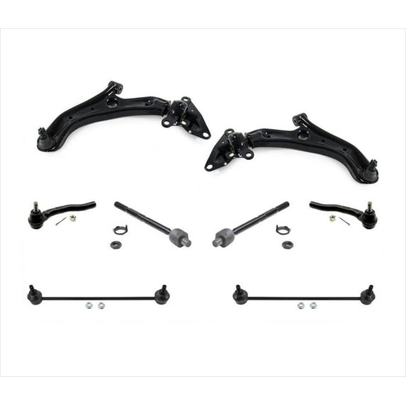For 2009-2013 FIT Lower Control Arm Bushings & Ball Joint Tie Rods Sway Bar