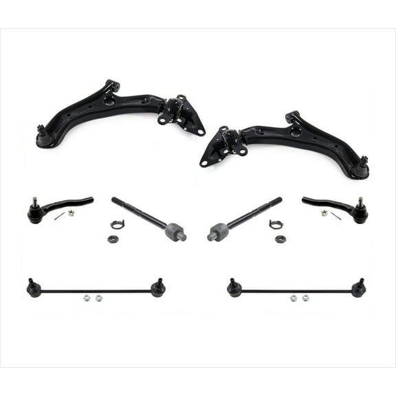 For 2009-2013 FIT Lower Control Arm Bushings & Ball Joint Tie Rods Sway Bar