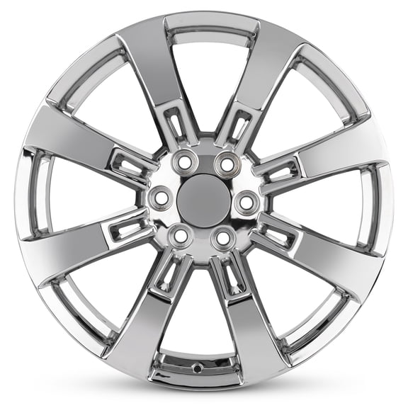 For 2009-2013 GMC Sierra 1500 22 Inch Chrome Chrome Rim - OE Direct Replacement - Road Ready Car Wheel