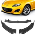 thumbnail image 1 of For 2009-2013 Mazda Miata MX-5 GV-Style Matt Black Front Bumper Body Spoiler Lip, 1 of 5