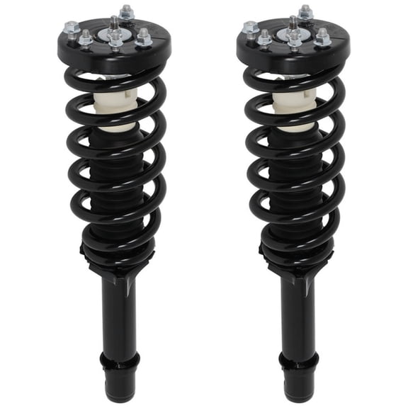 For 2009-2014 Acura TL Sedan Awd Front 2 Complete brace & Coil Spring Assembly
