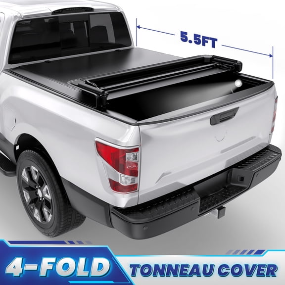 For 2009-2014 Ford F-150 F150 4-FOLD 5.5FT Tonneau Cover Truck Bed Accessories