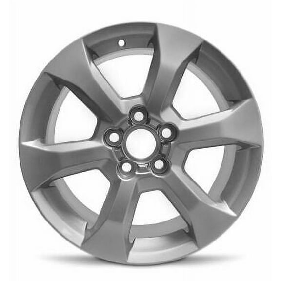 Wheel Rim for 2009-2014 Toyota Rav4 17 in Silver Aluminum Rim Direct Fit